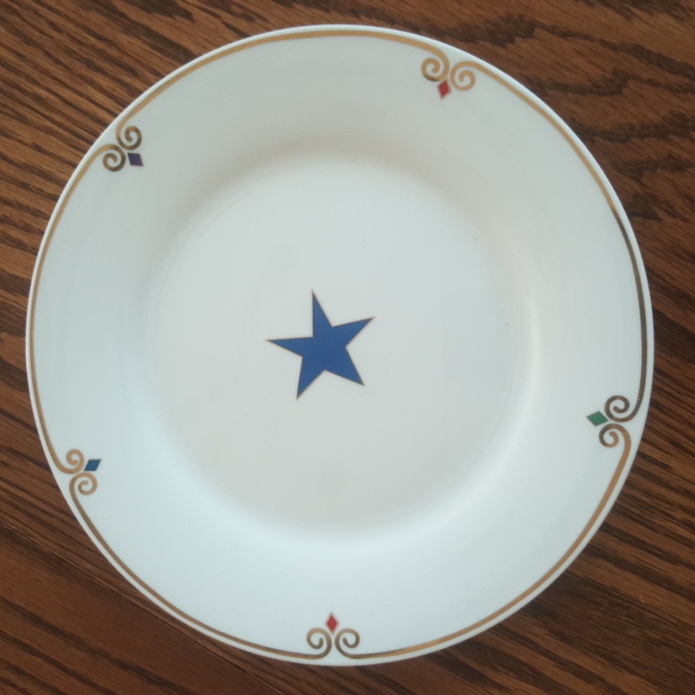 Pier 1 CELEBRATION Porcelain 7.5" Plate